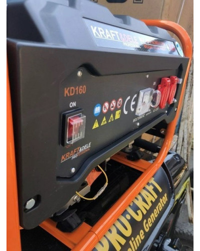 Генератор бензиновый 3,5Kw, Kraft&Dele KD160