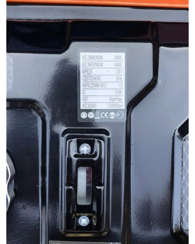 Генератор бензиновый 3,5Kw, Kraft&Dele KD160