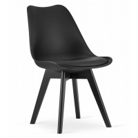 Стул Just Sit Mark P002 черные ножки (черный)
