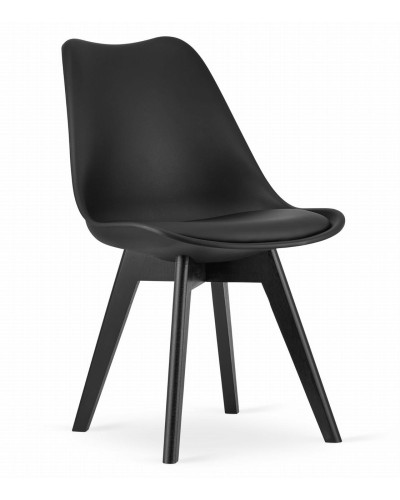 Стул Just Sit Mark P002 черные ножки (черный)