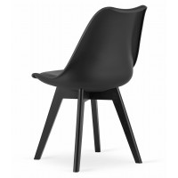 Стул Just Sit Mark P002 черные ножки (черный)