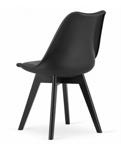 Стул Just Sit Mark P002 черные ножки (черный)