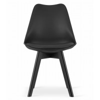 Стул Just Sit Mark P002 черные ножки (черный)