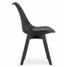 Стул Just Sit Mark P002 черные ножки (черный)