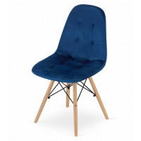 Стул DUMO Velvet (синий)