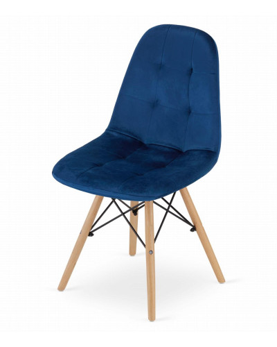 Стул DUMO Velvet (синий)