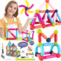 Магнитные блоки Gotel 64 шт