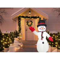 Фигура новогодняя световая Gotel Снеговик на 10 огней E27F XXL