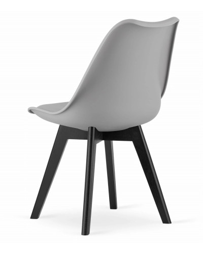 Стул Just Sit MILEO Premium эко кожа Серый