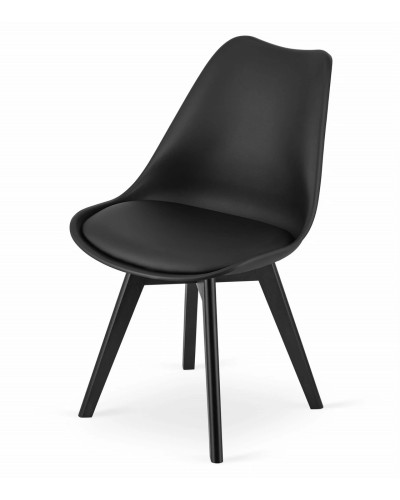 Стул Just Sit MILEO Premium эко кожа Черный