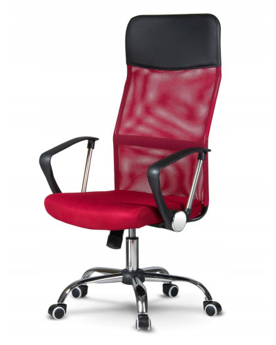 Кресло офисное, для офиса, удобное, Красный Just Sit Prestige Xenos