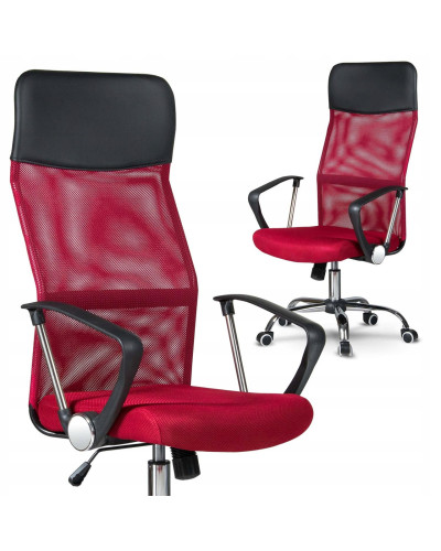 Кресло офисное, для офиса, удобное, Красный Just Sit Prestige Xenos