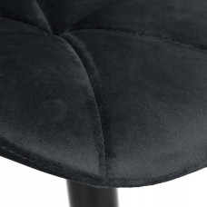 Барный стул Hoker Just Sit Sevilla Velvet Черный