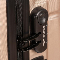 Дорожный чемодан Wings 148 L Шампанский