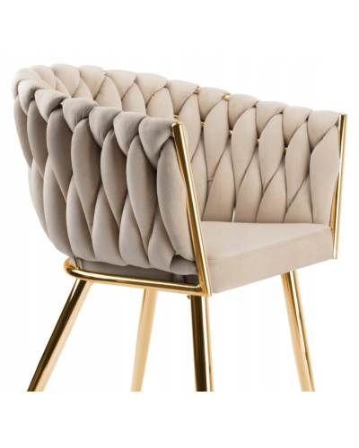 Стул Just Sit IMPERIA velvet Бежевый