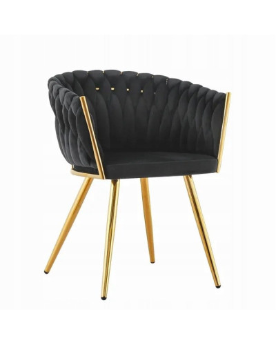 Стул Just Sit IMPERIA velvet Черный