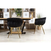Стул Just Sit IMPERIA velvet Черный