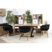 Стул Just Sit IMPERIA velvet Черный