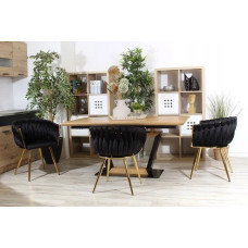 Стул Just Sit IMPERIA velvet Черный