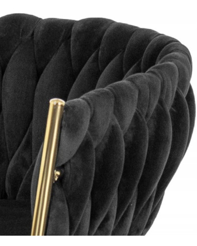 Стул Just Sit IMPERIA velvet Черный