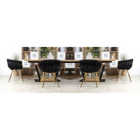 Набор стульев Just Sit IMPERIA Velvet черный Акция 4шт