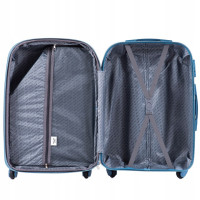 Дорожный Чемодан Wings 310 L (MIDDLE BLUE) Синий