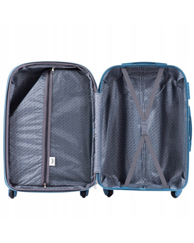 Дорожный Чемодан Wings 310 L (MIDDLE BLUE) Синий