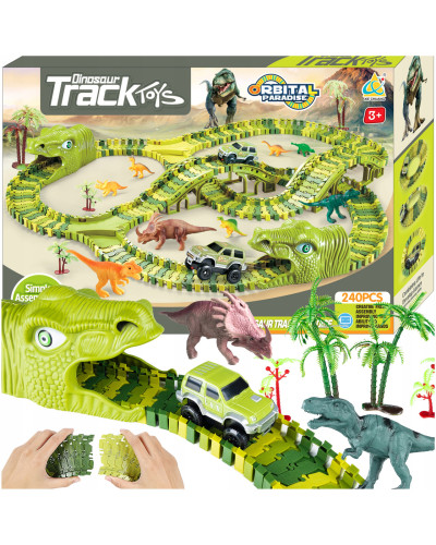 Дитячий автомобільний Track Dinosaur B44C