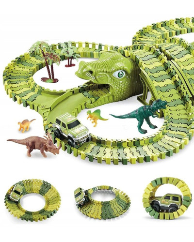 Дитячий автомобільний Track Dinosaur B44C