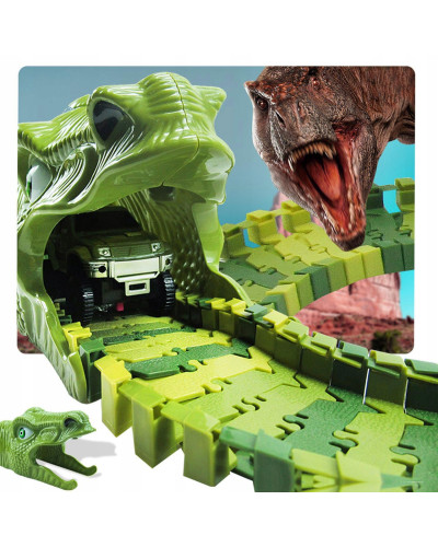 Дитячий автомобільний Track Dinosaur B44C