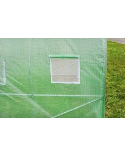 Теплица 18м² – 6х3х2м зеленая JUST GARDEN