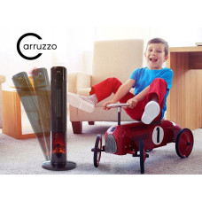 Тепловентилятор электрический Carruzzo с камином 2000 Вт Q20H