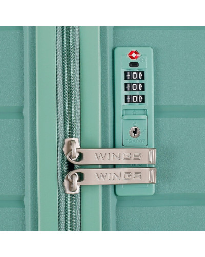 Дорожный Чемодан Wings MUR01 L Оливковый