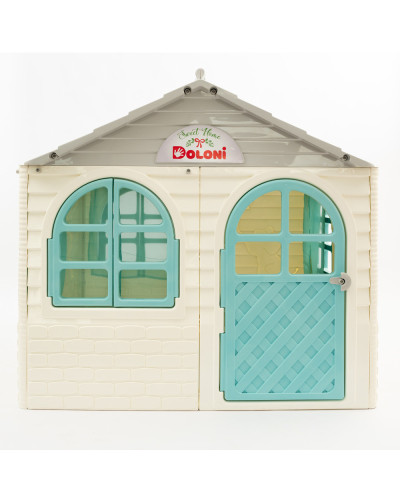 Домик для детей Gardentoys 02550/5 (средний) (бежево-серый)