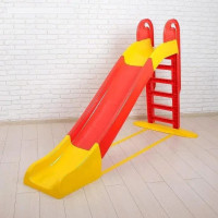 Детская горка Doloni 014550/3 (Желто-красная)