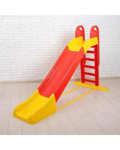 Детская горка Doloni 014550/3 (Желто-красная)