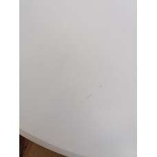 Круглый стол JH-759 100см (белый) (с незначительными повреждениями)