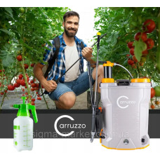 Аккумуляторный опрыскиватель Carruzzo 017 EA 16 л 2-в-1
