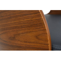 Барный стул, eco-кожа + дерево Just Sit MODENA Черный