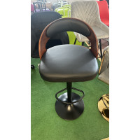 Барный стул, eco-кожа + дерево Just Sit MODENA Черный
