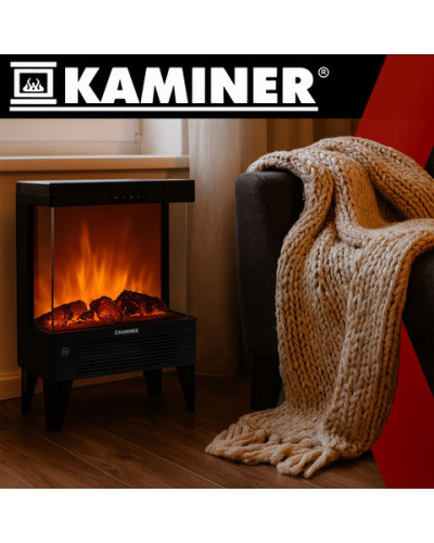 Электрический камин KAMINER 26400 обогреватель 2000 Вт.