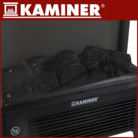 Электрический камин KAMINER 26400 обогреватель 2000 Вт.