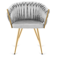 Стул Just Sit IMPERIA velvet Серый