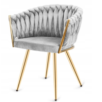 Стул Just Sit IMPERIA velvet Серый