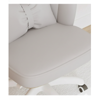 Крісло обертове дитяче, вельвет JUST SIT BUENO (серое)