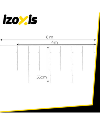 Уличные фонари 100LED 4м Izoxis 26858