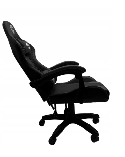 Вращающееся игровое кресло для офиса, черное, современное KL-432