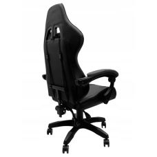 Вращающееся игровое кресло для офиса, черное, современное KL-432