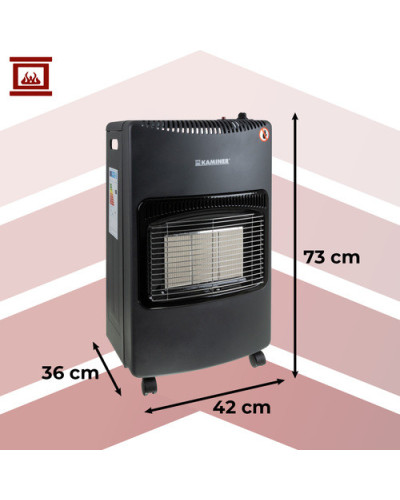 Газовая пец KAMINER-PL 26157 46х18х73