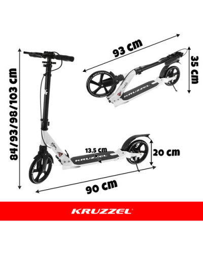 Самокат  Kruzzel Hyperion W 26141